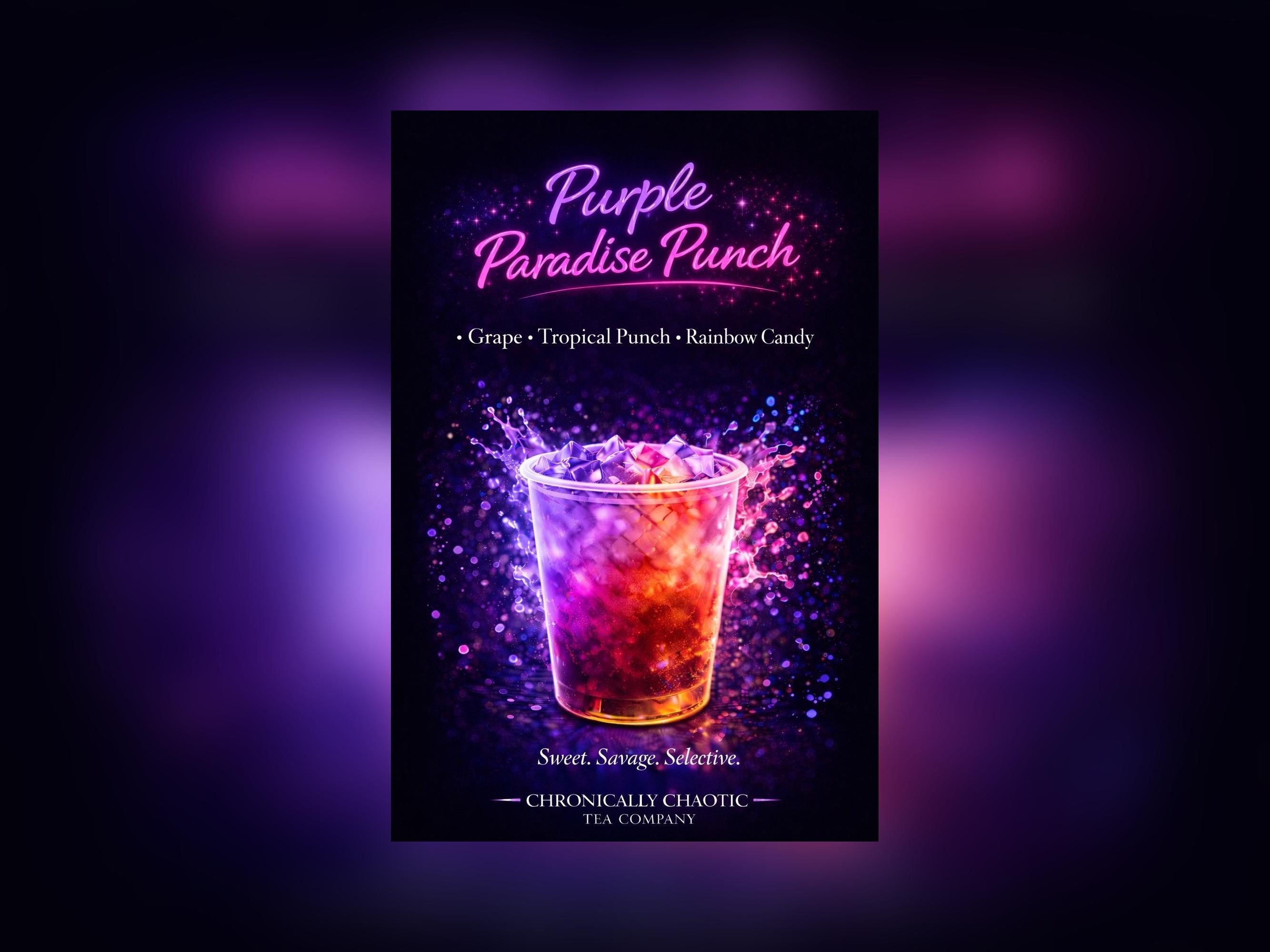 Purple Paradise Panic