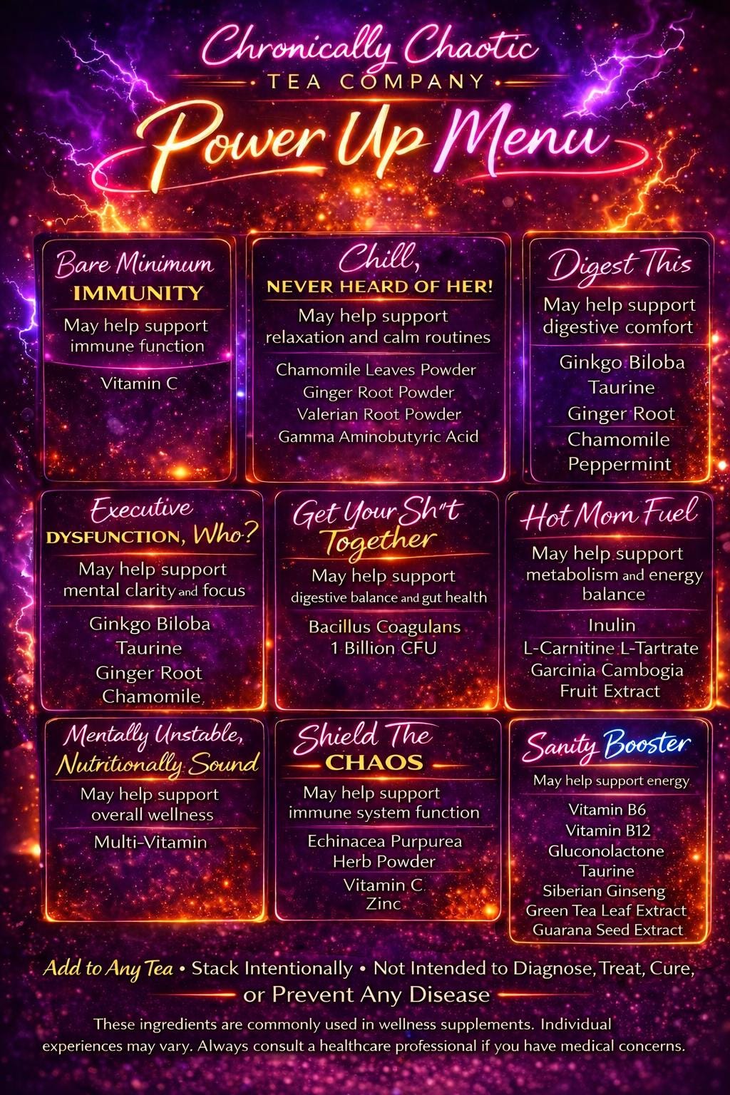 Sanity Booster (Energy Support)