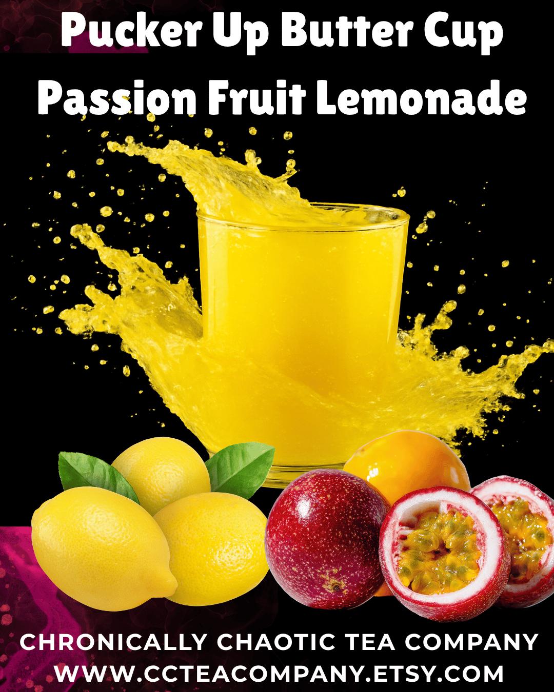 Pucker Up Buttercup- Passion Fruit Lemonade
