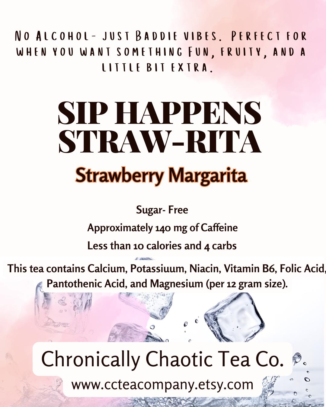 Sip Happens Straw Rita