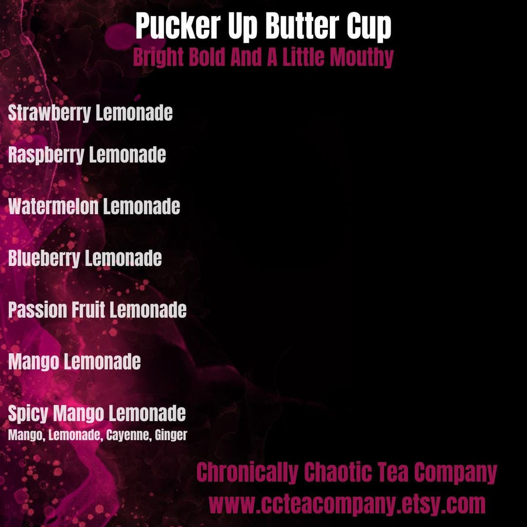 Pucker Up Buttercup- Blackberry Lemonade