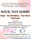 Sour, Not Sorry